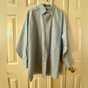 Blue Dress Shirt 18/34 Athletic Fit- Buy 1, Get 1 50% off